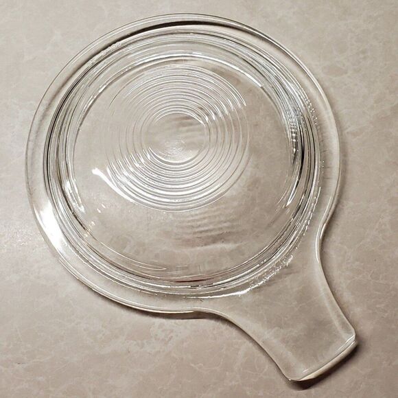 Glass Lid for Grab-It Originals Clear by Pyrex 601-C 6" - Picture 2 of 5